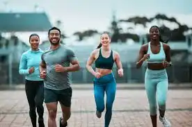 Achieving the Perfect Tone: How Often Should You Exercise for Results? 3 image of man and 3 women doing cardio exercise Peterborough to help tone and remove fat from the body.