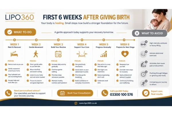 What to Do (and Avoid) in the First 6 Weeks After Giving Birth To Avoid Diastasis Recti 1 First 6 Weeks After Giving Birth To Avoid Diastasis Recti Peterborough